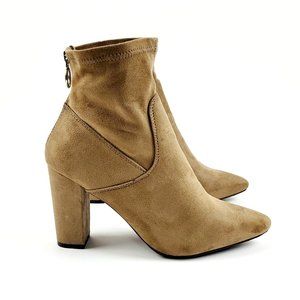 New Black Justfab Women Fall Winter Brown Ankle Boots Size 9 US